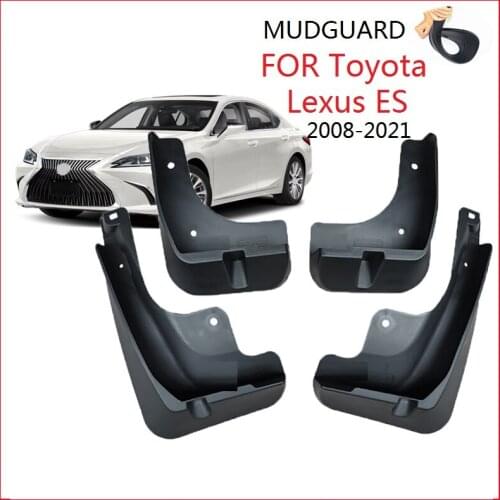 FOR Toyota Lexus ES 2008-2021 Fender Mud Flaps Guard Mudguard Splash Flap 2020 2019 2018 2017 2016 2015 Car Accessories 4PCS