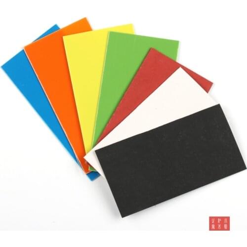 5pcs paper red steel G10 steel G10 steel pads white paper gasket paper handle handle material G10