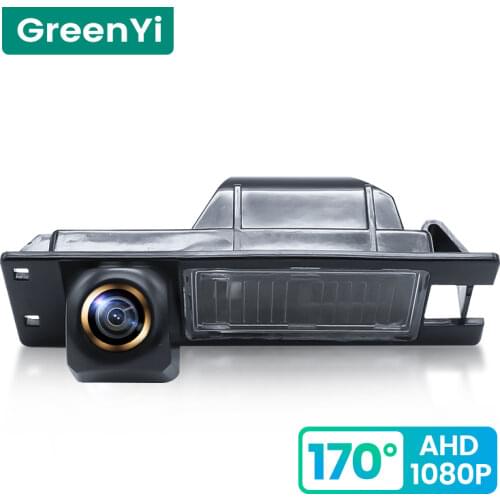 GreenYi 170° HD 1080P Car Rear View Camera for Opel Astra H J Corsa Meriva Zafira Insignia FIAT Grande Night Vision Reverse AHD