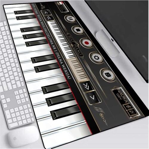 XGZ Large Mouse Pad Music Keyboard High Quality Lock Edge Game Mouse Pad Player Game Pad Anime Pad Speed Edition CSGO LOL Dota2