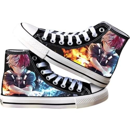 My Hero Academia Shoes Anime Cosplay Adult Students Men Women Spring Summer Casual Breathable Shoes