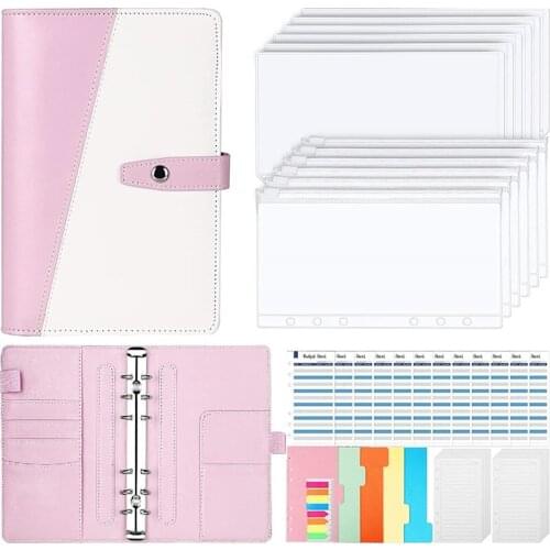 Budget Binder,Budget Binder with Cash Envelopes, Money Binder Organizer,Perfect A6 Binder Cash Envelopes for Budgeting