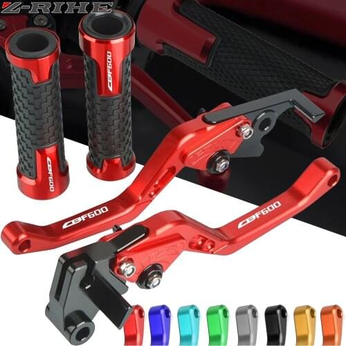For Honda CBF600 CBF 600 SA CBF 600 2010 2011 2013 Motorcycles Aluminum Handle grips handlebar grip & short Brake Clutch Lever