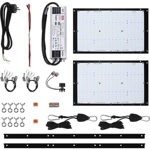 New 240W dimmable Samsung QB288 V3 quantum led boards lm301h 3000k 3500k with deep red 660nm UV IR led chip DIY led grow light