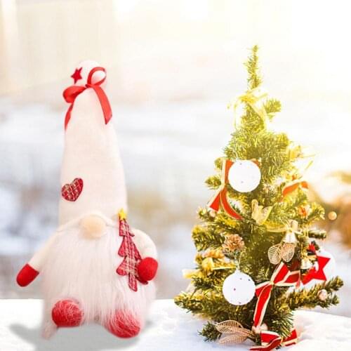 Dwarf Decoration Glowing Plush Doll For Home Arrangement Christmas Home Decorations Accessories