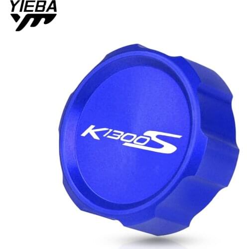 For BMW K1300S K 1300 S 2008 2009 2010 2011 2012 2014 2015 2016 Motorcycle CNC Rear Brake Master Cylinder Reservoir Cover Cap