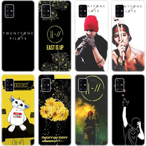 Twenty One Pilots Soft Case for Samsung Galaxy A12 A02 A03S A21S A22 A32 A52 A72 A82 Quantum 2 S21 Plus FE Ultra M32 M12 Cover