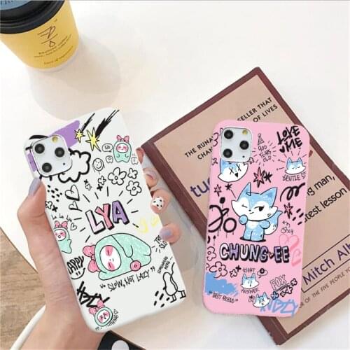 Cute Bunny Bear Soft Clear Phone Case For iPhone 11 12 Pro XS MAX XR X 7 8 6Plus SE 2021 Candy Soft Silicone Phone Cover Bag