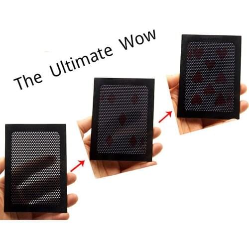 Pack of 2pcs The Ultimate Wow 3.0 version / Change Twice Ultimate Exchange Magic Tricks Magic Props Gimmick Card Magia Illusion