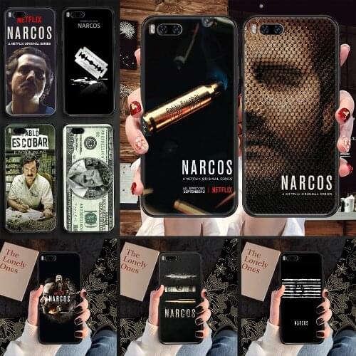 Narcos Pablo Escobar Phone case For Xiaomi Mi Max Note 3 A2 A3 8 9 9T 10 Lite Pro Ultra black pretty funda trend coque tpu