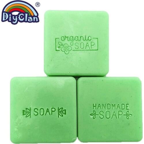 Handmade Natural Soap Stamp Clear Diy Natural Organic Soap Making Stamps Acrylic Seals Custom