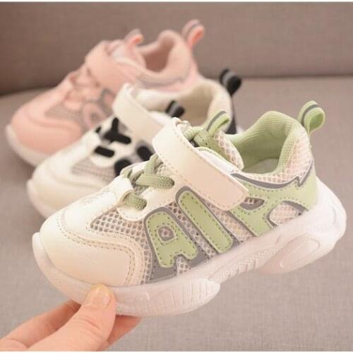 New Kids Mesh Sport Shoes For Boys Sneakers Girls Fashion Summer Casual Children Shoes Boy Running Child Sandal Chaussure Enfant