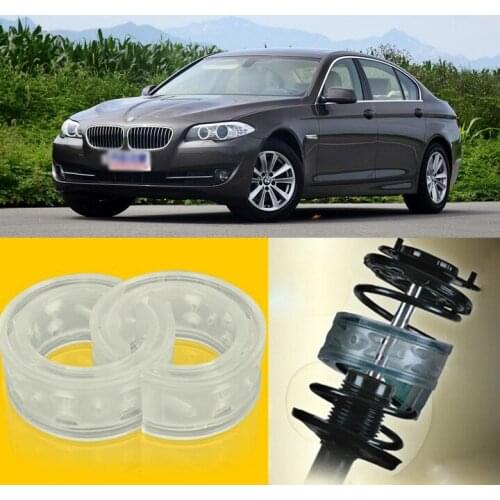 2pcs Power Front /Rear Shock Suspension Cushion Buffer Spring Bumper For BMW 525LI