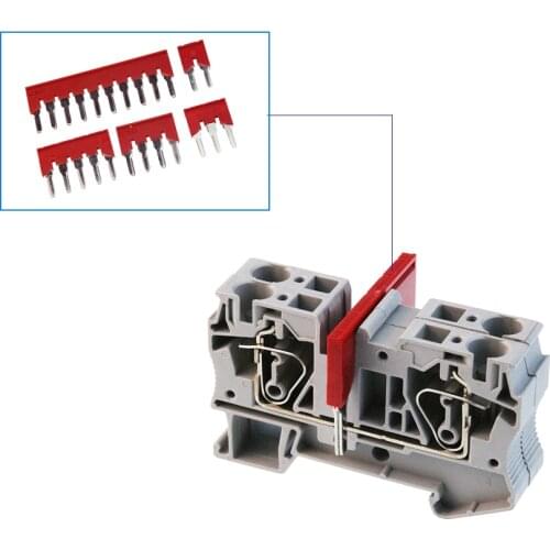 Jumpers FBS2-8 3-8 4-8 5-8 10-8 Plug-in Bridge for ST and PT DIN Rail Terminal Blocks Accessories