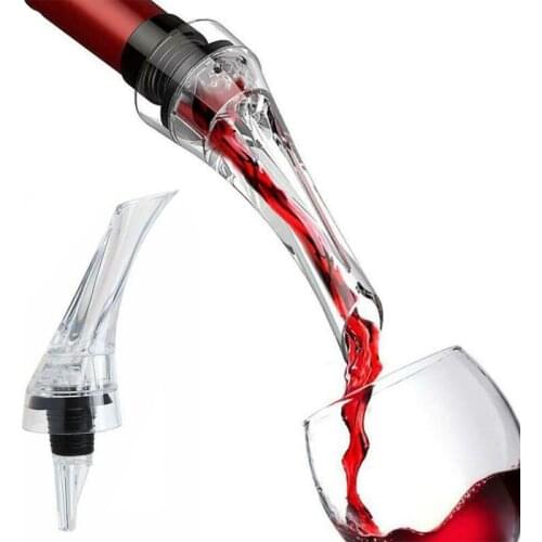 Portable Aerating Pourer Decanter Bottle Travel Air Red Wine Aerator Dual Air Intake Vents Drip Free Eco-friendly Easy To Clean