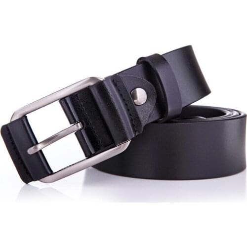 Punk Big Size Belt Brand Luxury Leather Belts For Men Vintage Top Full Grain Genuine Leather Strap For Cowboys Jeans Waistband