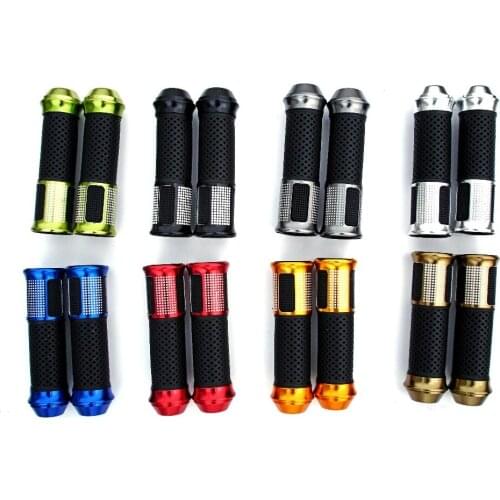 7/8" Handle Bar Hand Grips For Yamaha FJR FZ FZS FZR TZR YZF MT Tmax Motorcycle