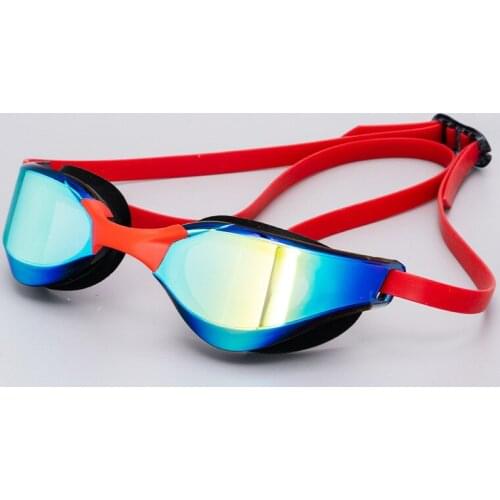 Silicone Waterproof Double Anti-fog Swim Glasses Anti-UV Men Women Eyewear Swimming Goggles with Case Professional