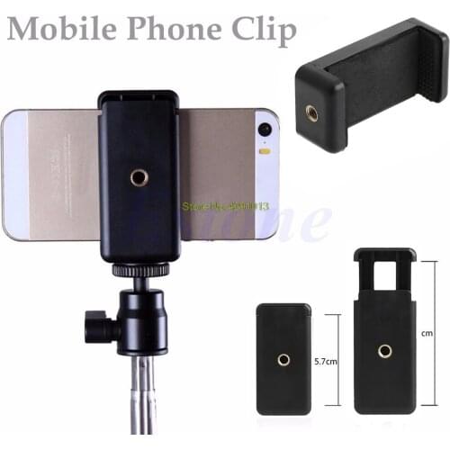 Universal Tripod Monopod Stand Mount Selfie Clip Bracket Holder For HTC iPhone 6 Drop Shipping Support