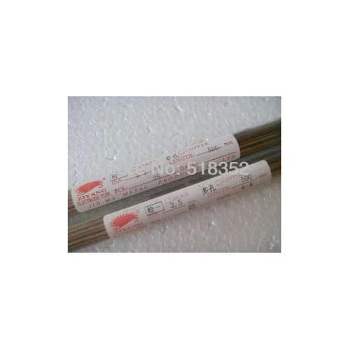 2.5mmx500mm Multihole Ziyang Brass Electrode Tube for EDM Drilling Machines