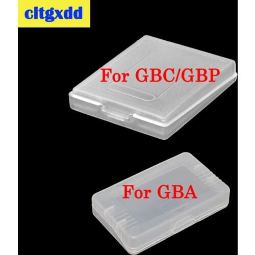 20pcs Game Cartridge Plastic Cases Game Cards Storage Box Protector Cover Shell For Nintendo GameBoy Pocket GBA GBC GBP