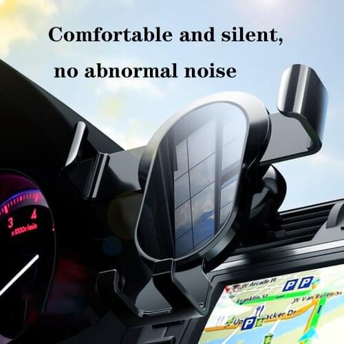 Air Outlet Car Phone Holder Mobile Phone Holder Stand in Car No Magnetic GPS Mount Support For iPhone 12 11 Pro Xiaomi HUAWEI