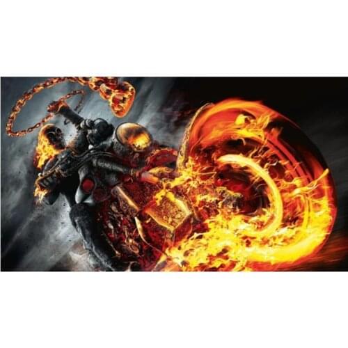 SKULL Flag Motorcycle Club Banner 3X5FT 150X90 CM Brass Metal Holes