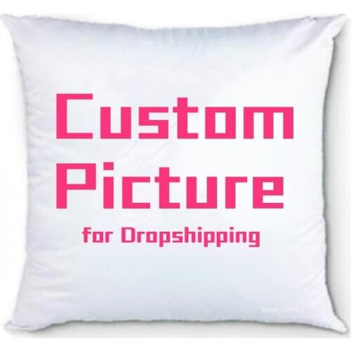 DIY DOUBLE-SIDE Design Picture Personal Photo Wedding Photos Customize Gift Throw Pillowcase Home Cushion Cover Pillow Cover