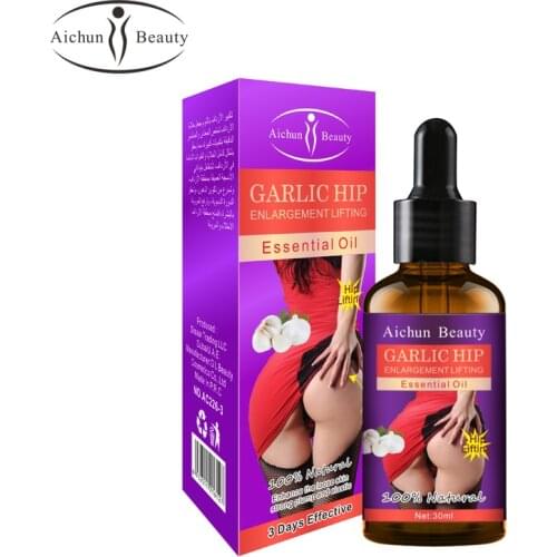 Aichun Garlic Rich Buttocks Essence Oil Effective Hip Lift Up Butt Lift Bigger Buttock Serum Buttocks Enlargement Body Care New