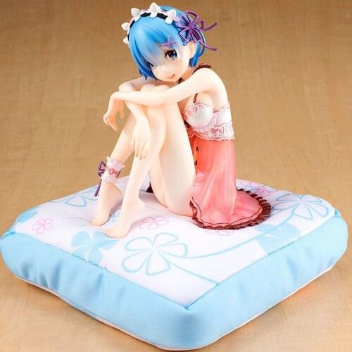 Re zero life In A Different World From Zero Rem 15cm Action Figure Re Zero Rem Pajamas Japanese Anime Figures Model Collection
