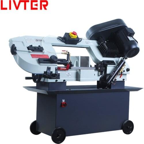 LIVTER vertical horizontal wood metal band saw / pipe cutting machine