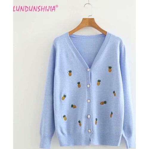 LUNDUNSHIJIA Women's Casual Cardigans