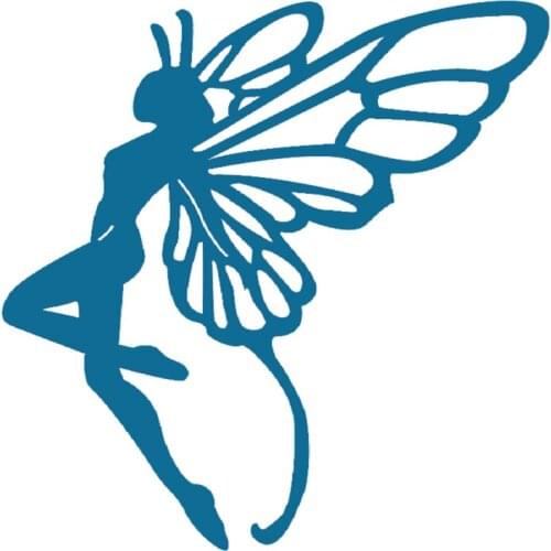 METAL CUTTING DIES Butterfly Fairy Angle Wing Girl Scrapbooking Album Paper Craft Home Decorative EMBOSSING CRAFT DIES