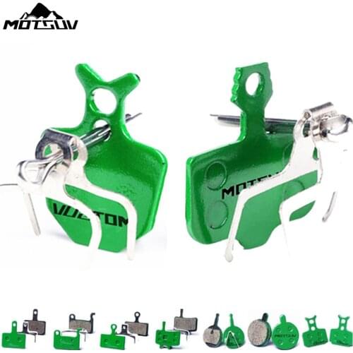 MOTSUV 4 Pairs Bicycle Ceramics Disc Brake Pads for MTB Hydraulic Disc Brake SHIMAN0 SRAM AVID HAYES Magura Formula Bicycle Pads