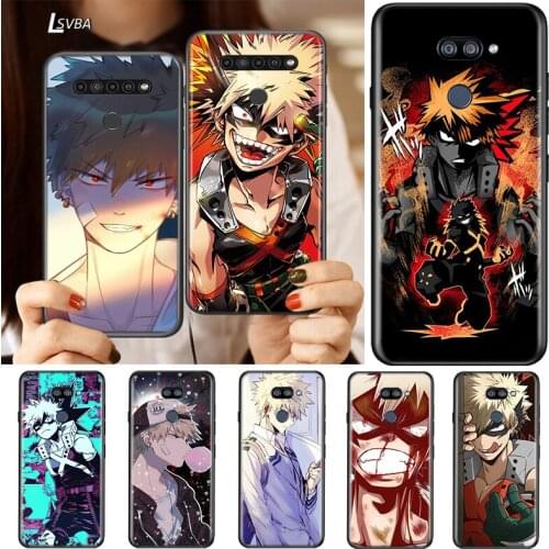 Academia Katsuki My Hero For LG K92 K62 K52 K42 K31 K22 K71 K61 K51S K41S K30 K20 G8 G8S G8X ThinQ Silicone Phone Case