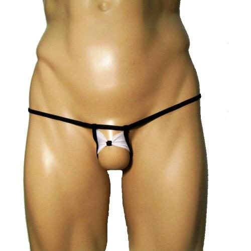 Candy Cherries Sexy Thongs Men Mesh Bow Male Underwear Penis Multi Colors Jock Soft G-String Low-Rise Panties Gay Underpants