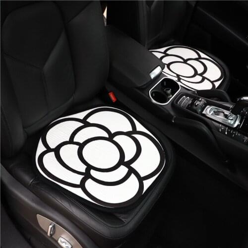 Car Seat Cushion Summer Anti Slip Warm Maorongshan Camellia Seat Cushion Three Piece Set Four Seasons