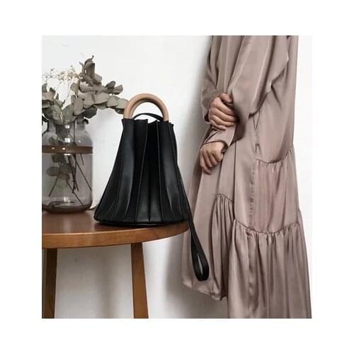 Casual Patchwork Women Shoulder Messenger Bags Vintage Three-dimensional Pleated Bags Lady Fashion Color Block Crossbody Purse