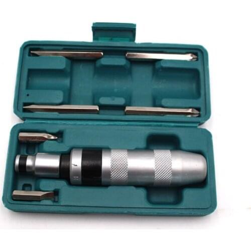 Professional Portable Impact Screwdriver, for Frozen Loose Bolts and Sturdy Fasteners with Non-Slip Handle, 7pcs