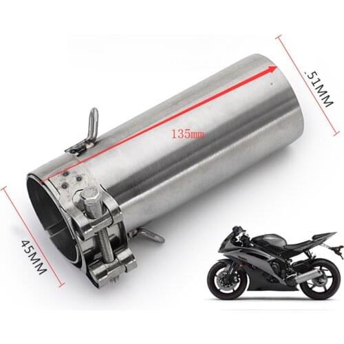 Slip On EXhaust Middle Pipe EXhaust System For Yamaha R6 2006-2014