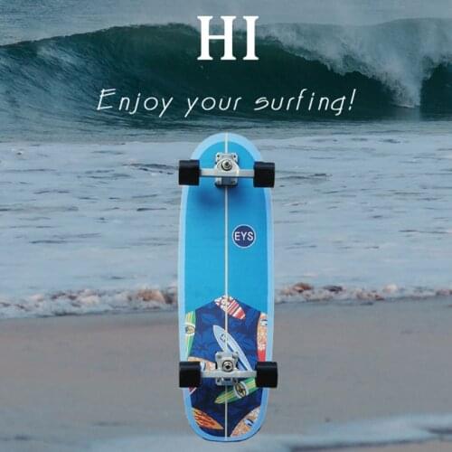 Land Surfer Carver Surfing Skateboard Non Pedaling 7-ply Maple CX4 Truck Skiing Snowboarding Training Tool SURFSKATE Carving