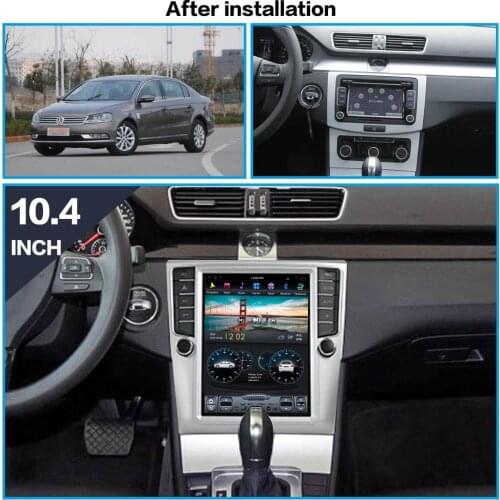 Tesla Android 8.1 Car No DVD player GPS Navigation For Volkswage Magotan CC 2011-2014 multimedia radio palyer head unit recorder