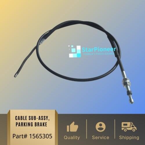 Forklift CABLE SUB-ASSY PARKING BRAKE Part # 1565305