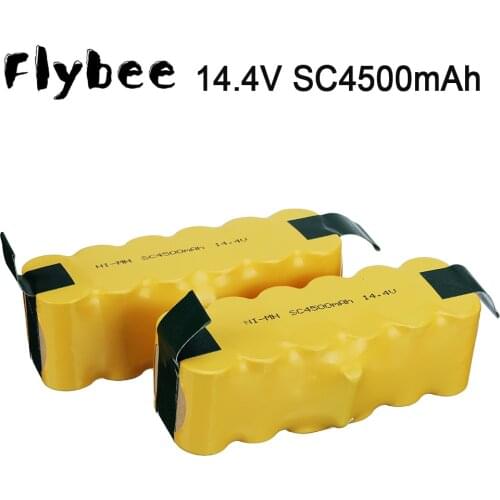 Upgrade 4500mAh 14.4v Ni-MH Replacement Battery Extended-for iRobot Roomba 500 600 700 800 785 530 560 650 Series Vacuum Cleaner