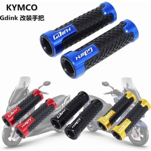 Universal 7/8" Motorcycle handle grip For KYMCO G-DINK GDINK 125 250 300 grand dink CNC Aluminum scooter handlebar grips