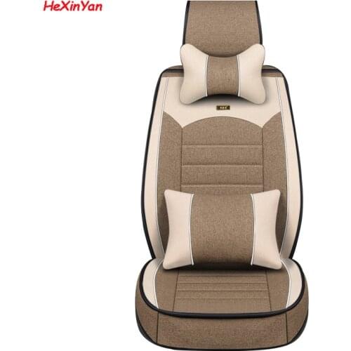 HeXinYan Universal Flax Car Seat Covers for Haval all models H1 H2 H6 M6 H3 H5 H9 H7 H8 car styling auto accessories