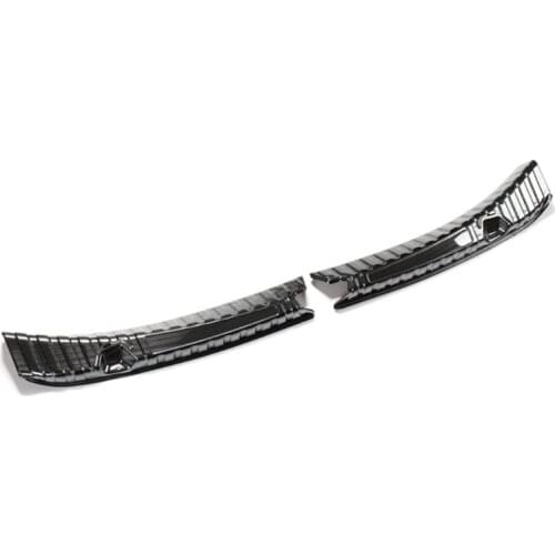 Stainless Steel Inner Guard for Tesla Model 3 2017-2020 Car Inner Rear Bumper Guard Plate Cover Trim