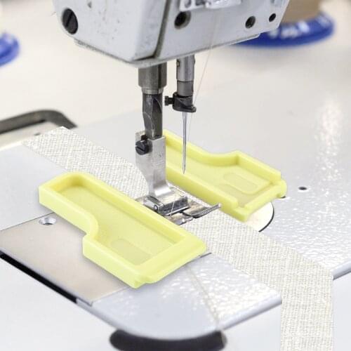1pair Sewing Machine Seam Guide Positioning Plate Multi Functional Interlock Guide Grid Measure Keeper Template