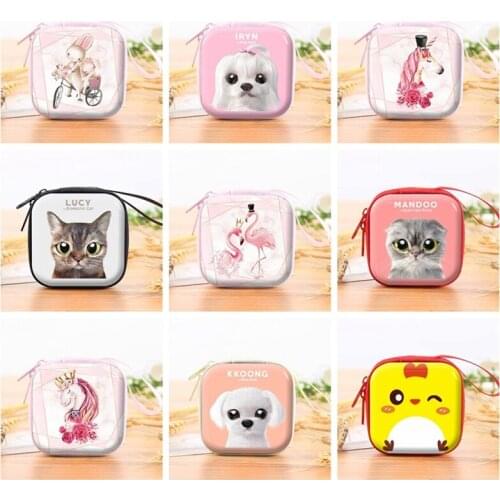 10pcs Cartoon coin purses women mini wallets cute card holder ladies key money bags for girls purse Female kids children pouch