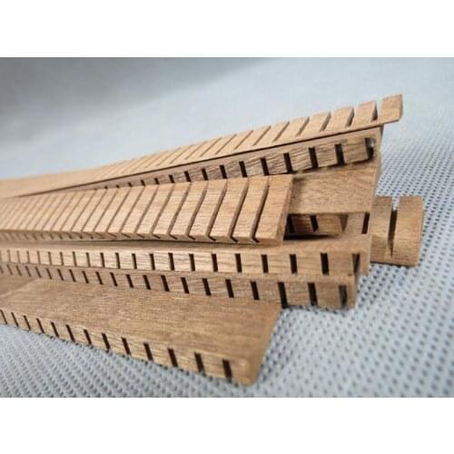 20Strips guitar oblique triangle Sapeli stay tape,size18 x 5/1 thick x740mm long